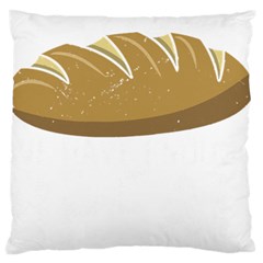 Bread Baking T- Shirt Funny Bread Baking Baker At Yeast We Have Enough Bread T- Shirt (2) Large Premium Plush Fleece Cushion Case (one Side) by JamesGoode