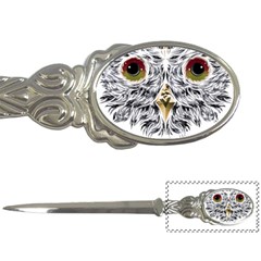 Owl T-shirtowl Metalic Edition T-shirt Letter Opener by EnriqueJohnson