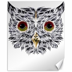 Owl T-shirtowl Metalic Edition T-shirt Canvas 16  X 20  by EnriqueJohnson