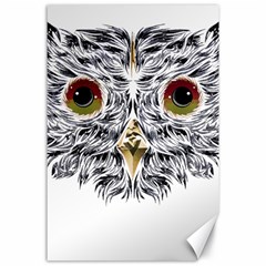 Owl T-shirtowl Metalic Edition T-shirt Canvas 24  X 36  by EnriqueJohnson