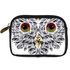 Owl T-shirtowl Metalic Edition T-shirt Digital Camera Leather Case by EnriqueJohnson