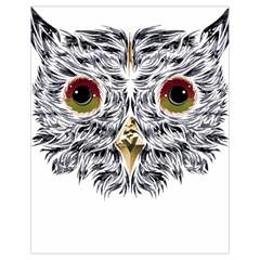 Owl T-shirtowl Metalic Edition T-shirt Drawstring Bag (small) by EnriqueJohnson