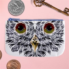 Owl T-shirtowl Metalic Edition T-shirt Large Coin Purse by EnriqueJohnson