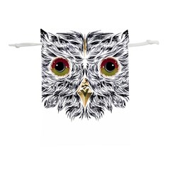 Owl T-shirtowl Metalic Edition T-shirt Lightweight Drawstring Pouch (l) by EnriqueJohnson