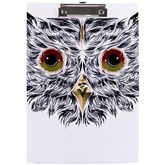 Owl T-shirtowl Metalic Edition T-shirt A4 Acrylic Clipboard by EnriqueJohnson