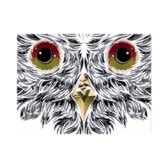 Owl T-shirtowl Metalic Edition T-shirt Premium Plush Fleece Blanket (mini) by EnriqueJohnson