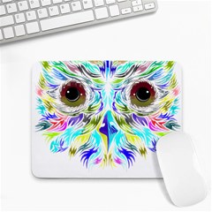 Owl T-shirtowl New Color Design T-shirt Small Mousepad by EnriqueJohnson