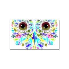 Owl T-shirtowl New Color Design T-shirt Sticker Rectangular (100 Pack) by EnriqueJohnson