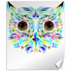 Owl T-shirtowl New Color Design T-shirt Canvas 8  X 10  by EnriqueJohnson