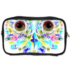 Owl T-shirtowl New Color Design T-shirt Toiletries Bag (two Sides) by EnriqueJohnson