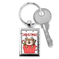 Family Christmas 2022 Matching T- Shirt Christmas We Are Family 2022 Cute Xmas Matching Custom T- Sh Key Chain (rectangle) by ZUXUMI