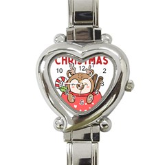 Family Christmas 2022 Matching T- Shirt Christmas We Are Family 2022 Cute Xmas Matching Custom T- Sh Heart Italian Charm Watch by ZUXUMI