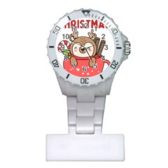 Family Christmas 2022 Matching T- Shirt Christmas We Are Family 2022 Cute Xmas Matching Custom T- Sh Plastic Nurses Watch by ZUXUMI