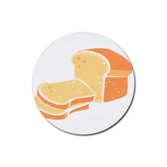 Bread Baking T- Shirt Funny Bread Baking Baker Bake It Easy T- Shirt (1) Rubber Round Coaster (4 Pack) by JamesGoode