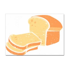 Bread Baking T- Shirt Funny Bread Baking Baker Bake It Easy T- Shirt (1) Sticker A4 (10 Pack)