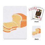 Bread Baking T- Shirt Funny Bread Baking Baker Bake It Easy T- Shirt (1) Playing Cards Single Design (Rectangle) Back