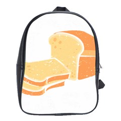 Bread Baking T- Shirt Funny Bread Baking Baker Bake It Easy T- Shirt (1) School Bag (xl) by JamesGoode