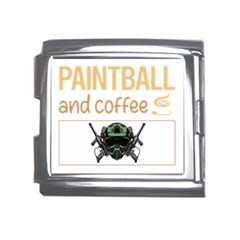 Paintball T-shirtif It Involves Coffee Paintball T-shirt Mega Link Italian Charm (18mm) by EnriqueJohnson