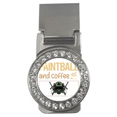 Paintball T-shirtif It Involves Coffee Paintball T-shirt Money Clips (cz)  by EnriqueJohnson