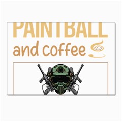 Paintball T-shirtif It Involves Coffee Paintball T-shirt Postcards 5  X 7  (pkg Of 10) by EnriqueJohnson