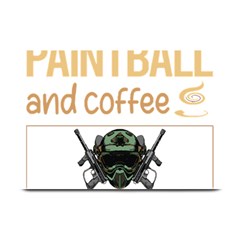 Paintball T-shirtif It Involves Coffee Paintball T-shirt Plate Mats by EnriqueJohnson