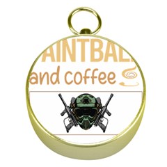 Paintball T-shirtif It Involves Coffee Paintball T-shirt Gold Compasses by EnriqueJohnson