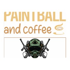 Paintball T-shirtif It Involves Coffee Paintball T-shirt Two Sides Premium Plush Fleece Blanket (mini) by EnriqueJohnson