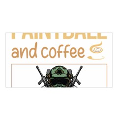 Paintball T-shirtif It Involves Coffee Paintball T-shirt Satin Shawl 45  X 80 