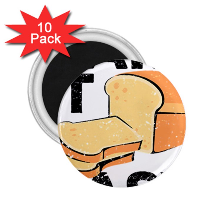 Bread Baking T- Shirt Funny Bread Baking Baker Bake It Easy T- Shirt 2.25  Magnets (10 pack) 