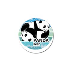 Panda Bear T-shirtcute Panda Bears T-shirt Golf Ball Marker (10 Pack) by EnriqueJohnson