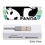 Panda Bear T-shirtcute Panda Bears T-shirt Memory Card Reader (Stick) Front