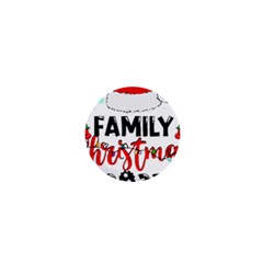 Family Christmas T- Shirt Family Christmas 2022 T- Shirt 1  Mini Buttons by ZUXUMI