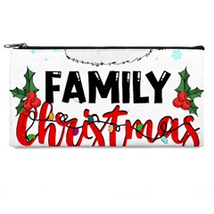 Family Christmas T- Shirt Family Christmas 2022 T- Shirt Pencil Case by ZUXUMI