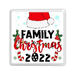 Family Christmas T- Shirt Family Christmas 2022 T- Shirt Memory Card Reader (square) by ZUXUMI