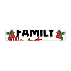 Family Christmas T- Shirt Family Christmas 2022 T- Shirt Premium Plush Fleece Scarf (mini) by ZUXUMI