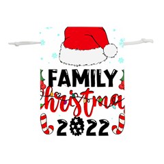 Family Christmas T- Shirt Family Christmas 2022 T- Shirt Lightweight Drawstring Pouch (s) by ZUXUMI