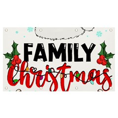 Family Christmas T- Shirt Family Christmas 2022 T- Shirt Banner And Sign 7  X 4  by ZUXUMI