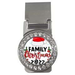 Family Christmas T- Shirt Family Christmas 2022 T- Shirt Money Clips (cz)  by ZUXUMI