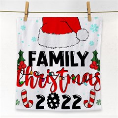 Family Christmas T- Shirt Family Christmas 2022 T- Shirt Face Towel by ZUXUMI