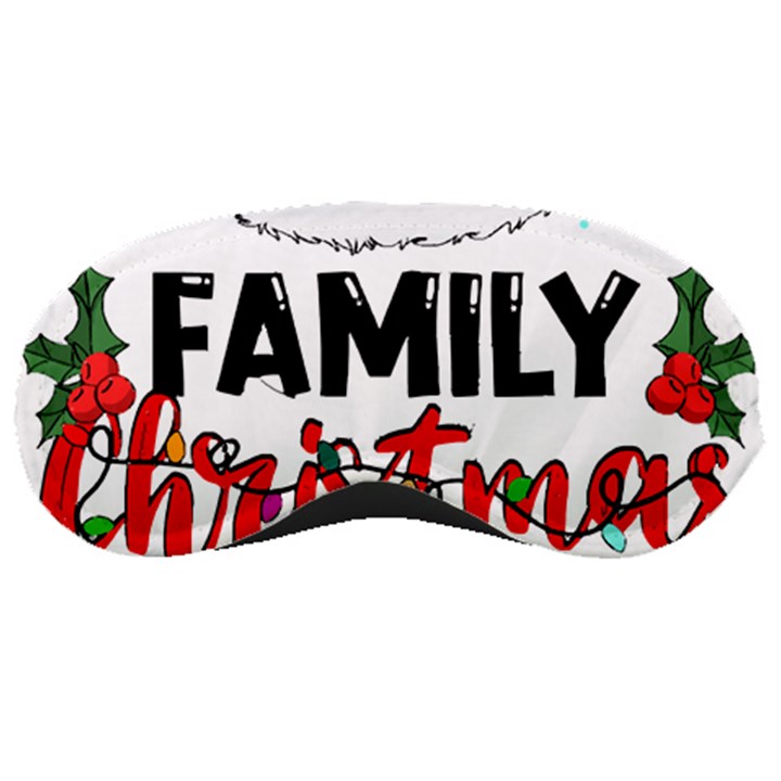 Family Christmas T- Shirt Family Christmas 2022 T- Shirt Sleep Mask