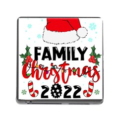 Family Christmas T- Shirt Family Christmas 2022 T- Shirt Memory Card Reader (square 5 Slot) by ZUXUMI