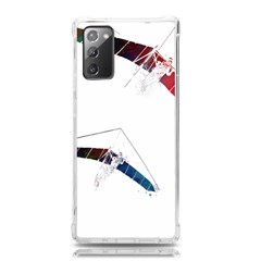 Paragliders T-shirtparaglider Sport Art #paraglider T-shirt (1) Samsung Galaxy Note 20 Tpu Uv Case by EnriqueJohnson