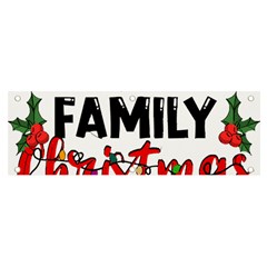 Family Christmas T- Shirt Family Christmas 2022 T- Shirt Banner And Sign 6  X 2  by ZUXUMI