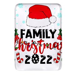 Family Christmas T- Shirt Family Christmas 2022 T- Shirt Rectangular Glass Fridge Magnet (4 Pack) by ZUXUMI