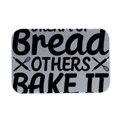 Bread Baking T- Shirt Funny Bread Baking Baker Bake It Happen T- Shirt Open Lid Metal Box (silver)   by JamesGoode