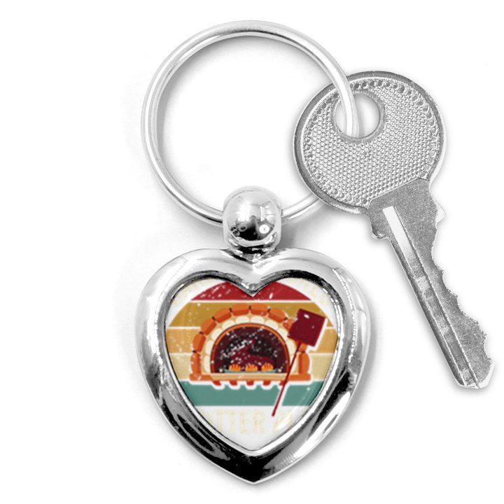 Bread Baking T- Shirt Funny Bread Baking Baker Bake The World A Butter Place T- Shirt (1) Key Chain (Heart)