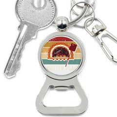 Bread Baking T- Shirt Funny Bread Baking Baker Bake The World A Butter Place T- Shirt (1) Bottle Opener Key Chain by JamesGoode