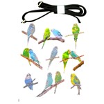 Parakeet T-shirtlots Of Colorful Parakeets - Cute Little Birds T-shirt Shoulder Sling Bag Front