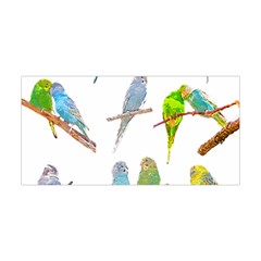 Parakeet T-shirtlots Of Colorful Parakeets - Cute Little Birds T-shirt Yoga Headband