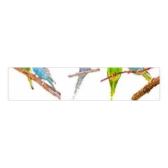 Parakeet T-shirtlots Of Colorful Parakeets - Cute Little Birds T-shirt Velvet Scrunchie